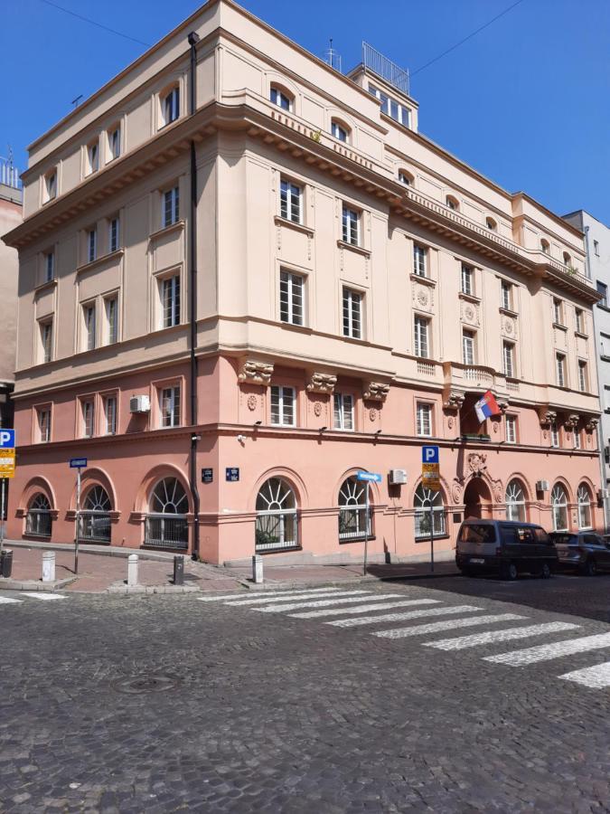 Petar Drapsin Hostel Belgrad Exteriör bild